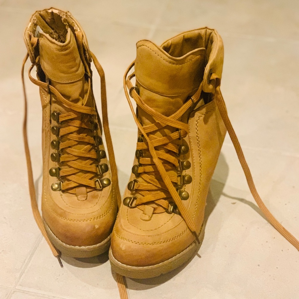 Charlotte Russe Timberland-esque Booties